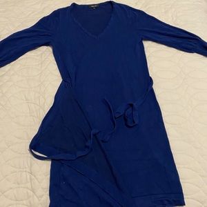 Blue Rw&Co dress with strap
